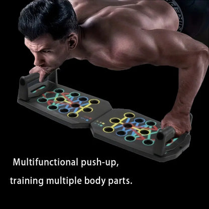 Portable Multi-Functional Push-Up Board, High-Load Push-Up Version, Good Helper for Home Training of Multiple Parts