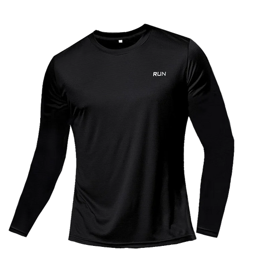 Quick Dry Breathable T-Shirt Sports Tops Training Clothes Long Sleeve T-Shirt Men'S Autumn Running Gym Accessories Men Fitness